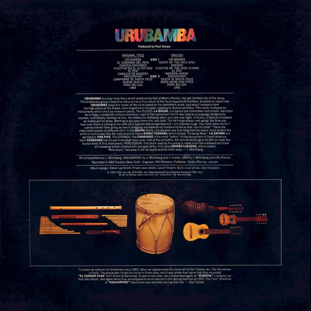 Urubamba – Urubamba (Back)