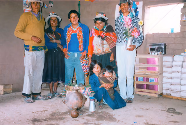 Amigos y colaboradores, 0055: familia Espejo en la marka de Qaqachaka, Oruro