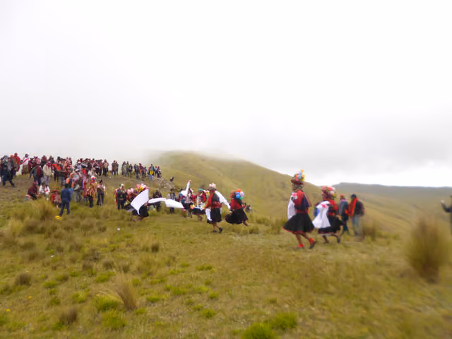 Linderaje boundary-walking, Fortaleza community, Cusco 2019 (photo 21)