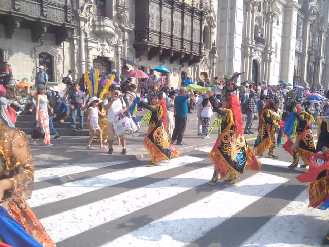 Morenada parade in Lima, Virgen de la Candelaria festival 2024 (photo 1166)