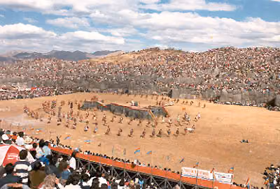 Inti Raymi at Sacsayhuamán, Cusco