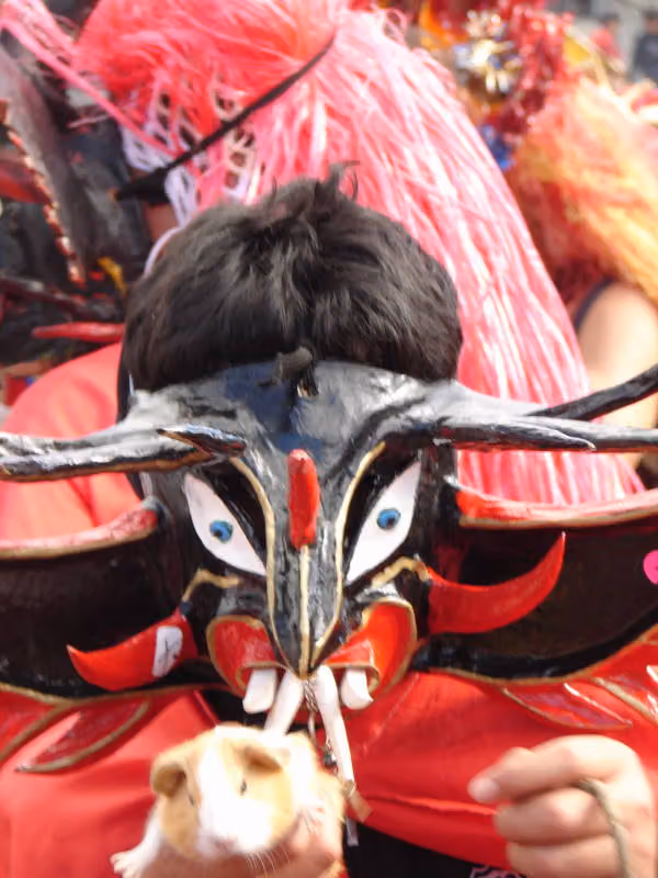 Diablada de Píllaro, fotografía 066