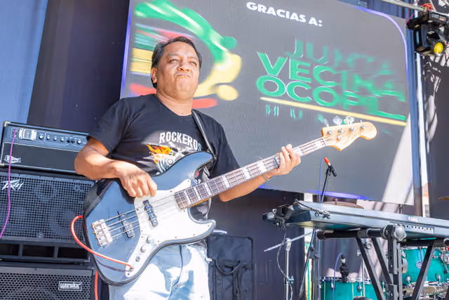 Danny Cocol (Los Mojarras) at Quechua Fest 2026