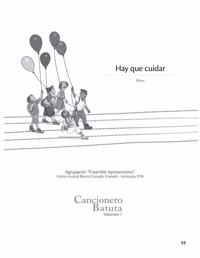 Batuta: hay que cuidar (partitura) — Página 1