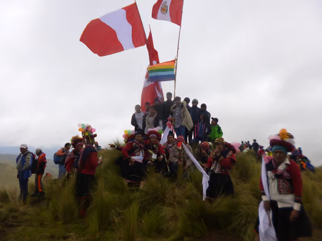Linderaje boundary-walking, Fortaleza community, Cusco 2019 (photo 24)