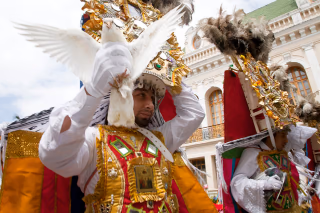 Foreign Minister Patiño named prioste mayor of the Corpus Christi festival (8895633750)