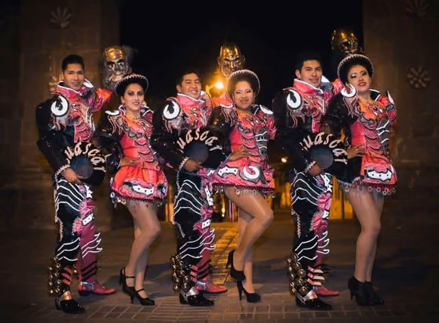 Trajes de los caporales Huascar (2017)