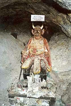 Tío de la mina (Wari) en Oruro