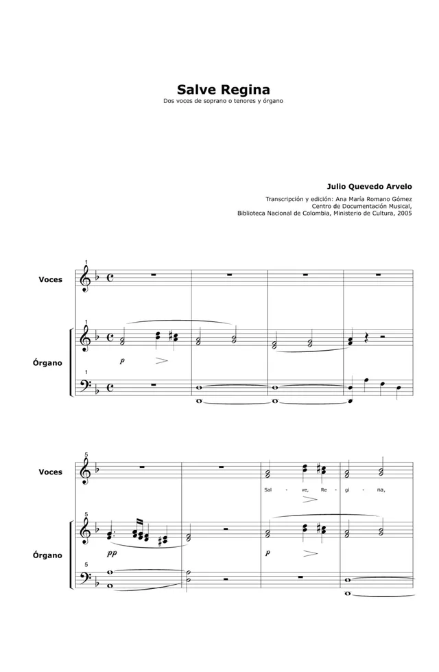 Julio Quevedo Arvelo – Salve