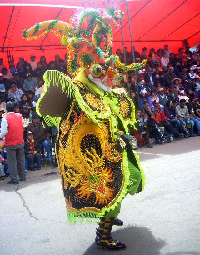 Diablo especial en la diablada, Puno
