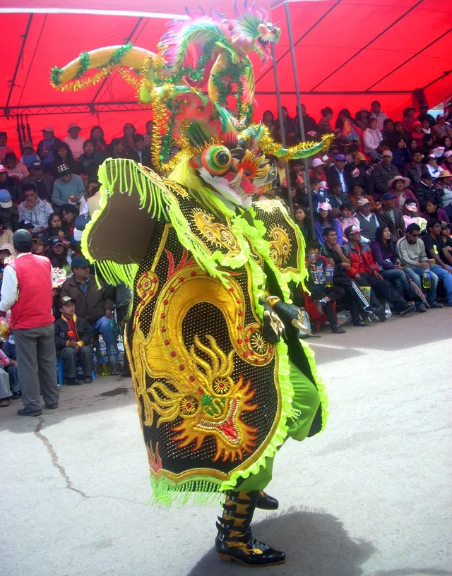 Diablo especial en la diablada, Puno