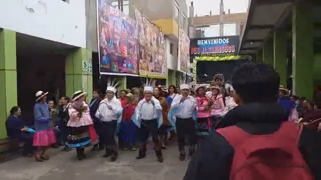 Sashu dance in the Chuyas Tayta Palli procession