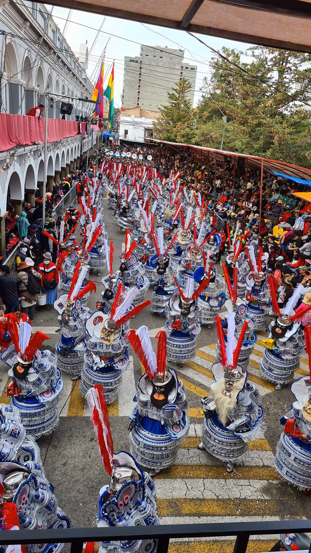 Bloque de morenada, Carnaval de Oruro