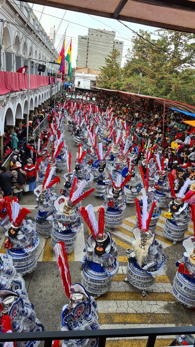 Morenada block, Oruro Carnival