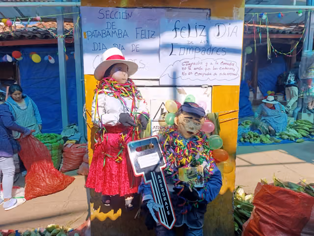 Festividad de comadres, mercado Vinocanchon 22