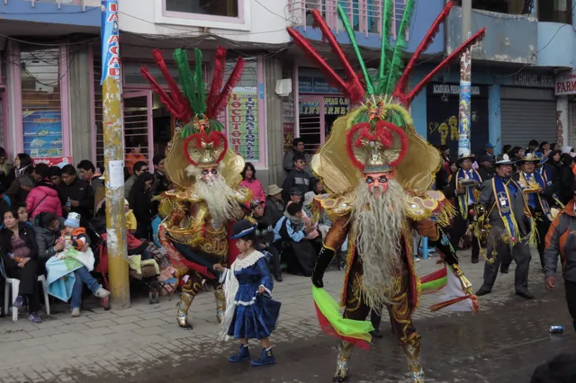 The feast of the Virgin of Candelaria in Puno