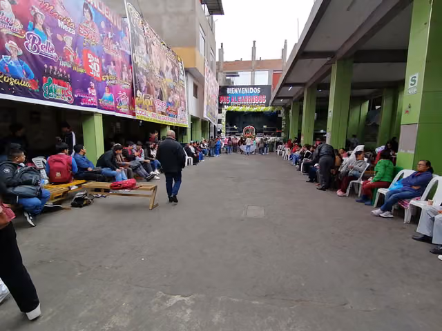 Courtyard of the venue