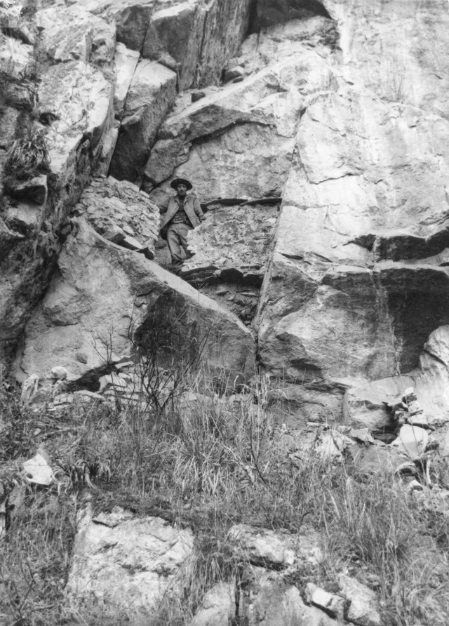 Berg med gravarna 1-3, Ollachea, Peru (1904–1905)