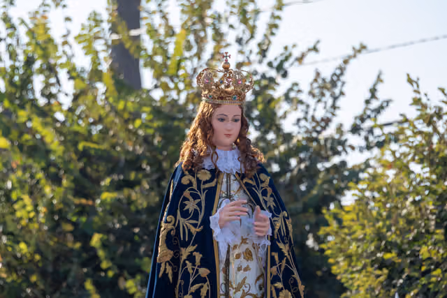 Procession of the Virgen de las 40 Horas, Limache (05)
