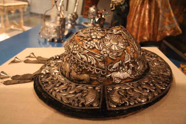 Aymara festival hat, 18th century