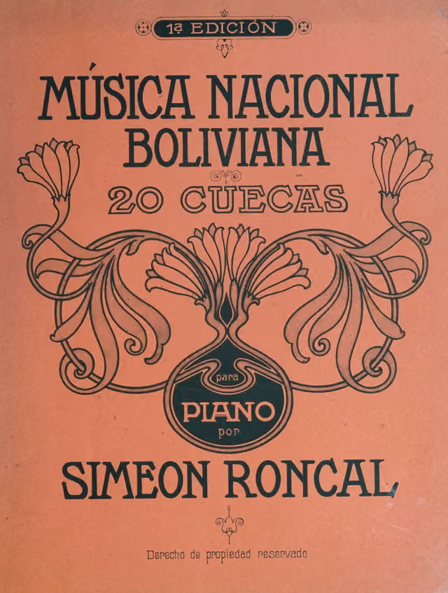 Música nacional boliviana: 20 cuecas for piano