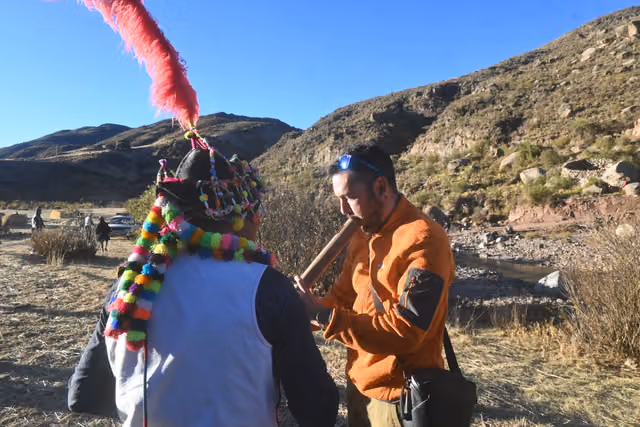 Passing the Sound of the Andes