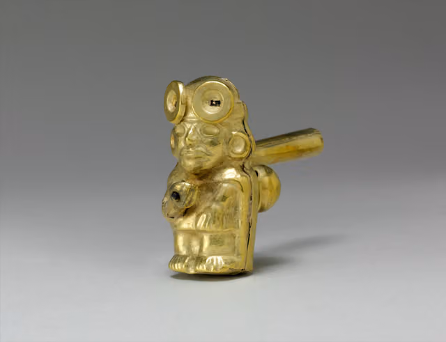 Figure whistle – Moche
