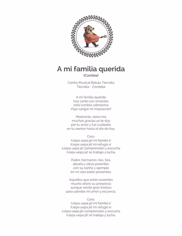 Batuta, to my dear family — Page 1