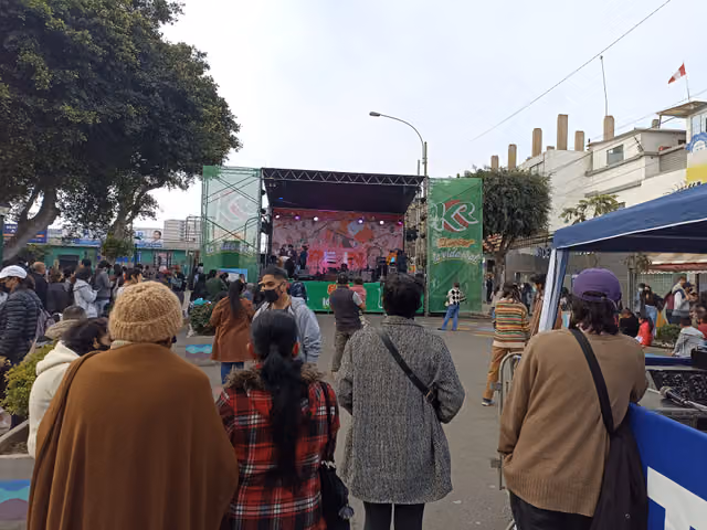Búho Clan concert during the national holidays
