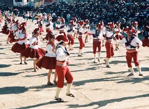 Llamerada en el Carnaval de Oruro (1993)