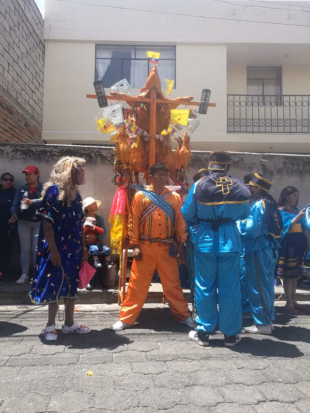 The Ashanguero of the Mama Negra (Latacunga)