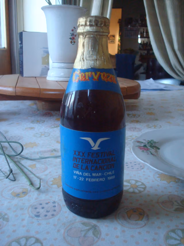 Commemorative beer of the 30th Viña Festival