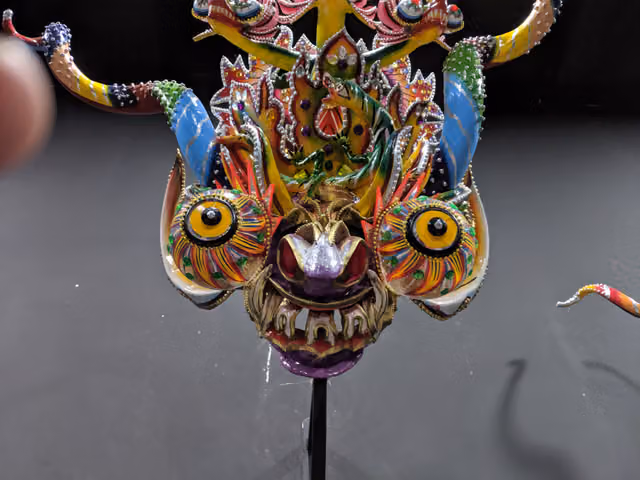 Diablada mask