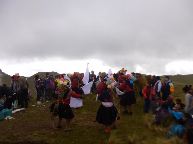 Linderaje boundary-walking, Fortaleza community, Cusco 2019 (photo 26)
