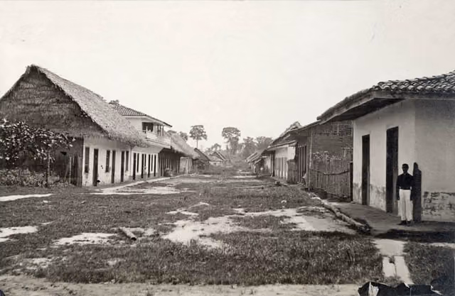 Street in Iquitos, northeast Peru