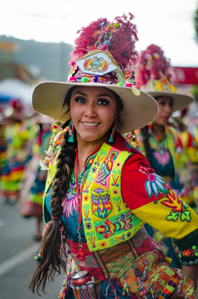 Tinku dancer (6), Bolivian carnival