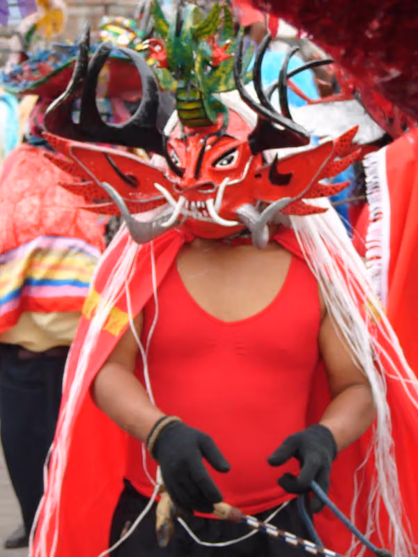 Diablada de Píllaro, photograph 077