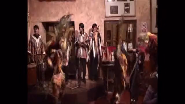 Tobas dancers in Cusco