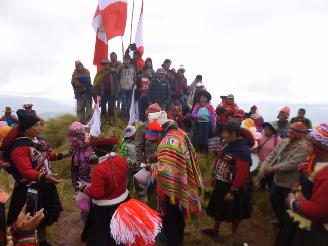 Linderaje boundary-walking, Fortaleza community, Cusco 2019 (photo 30)