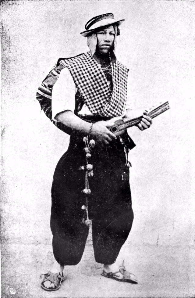 Tocador de charango (fotografía)