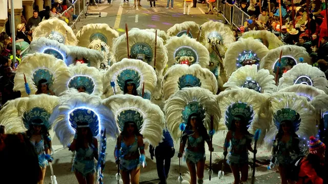 Tobas dancers, Oruro Carnival 2023