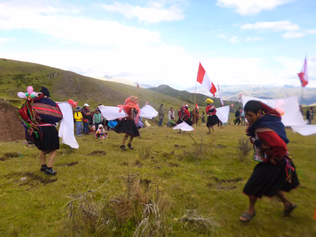 Linderaje boundary-walking, Fortaleza community, Cusco 2019 (photo 46)