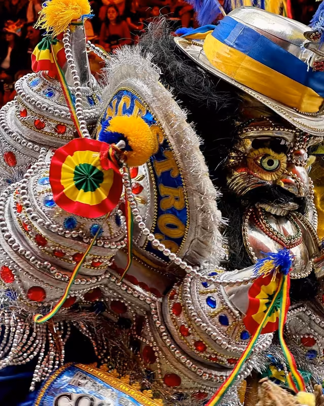 Morenada dance at the Oruro carnival