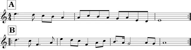 Llorando se fue (sheet music sample) — Page 1