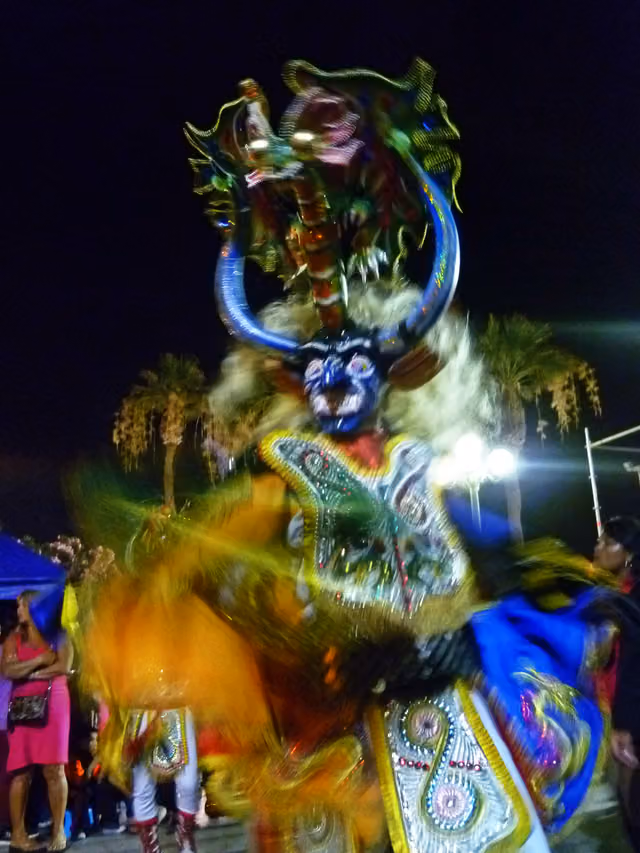 Diablada by Bolivian residents, 2015 (2)