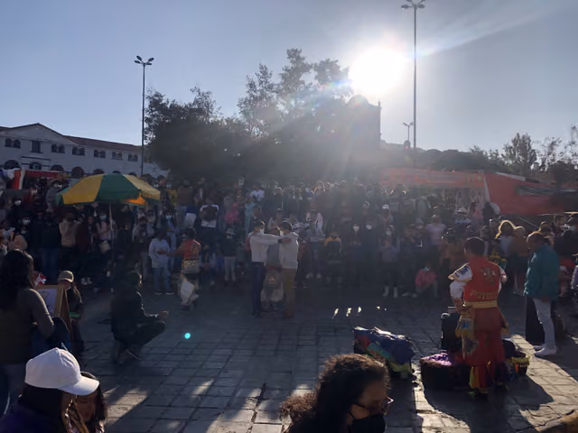 Danza de las tijeras en Cusco (fiestas patrias)