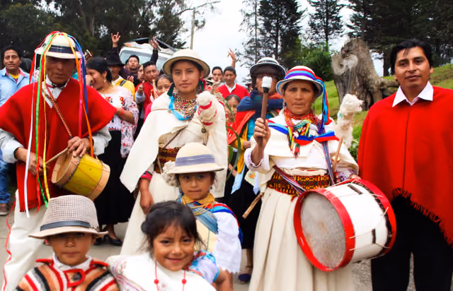 Festival indígena Pawkar Raymi en Guaranda, Ecuador 1
