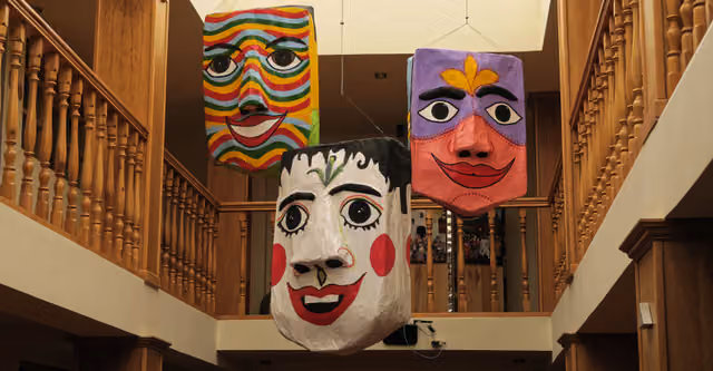 Masks in Cuenca