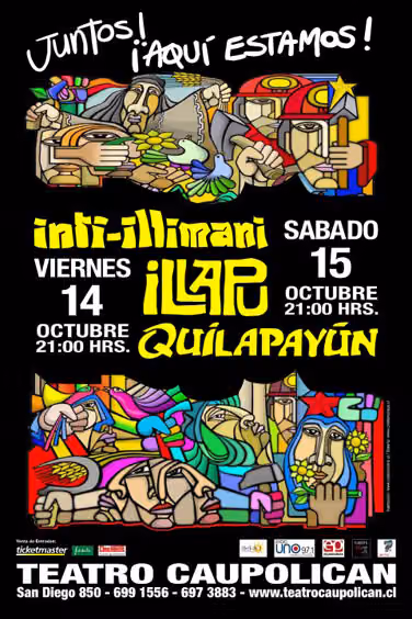 Imagen del sitio de fans de Illapu (archivo web, 2011), Caupolicán