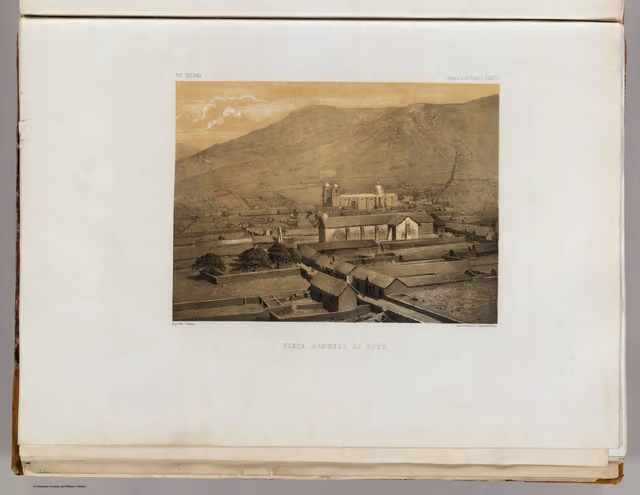 General view of Puno (Geografía del Perú, 1865)